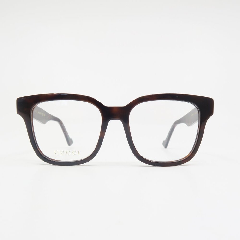 Gucci GG0958O 004752mm Havana (Brown) New Square Women's Eyeglasses Frames. - Picture 2 of 8